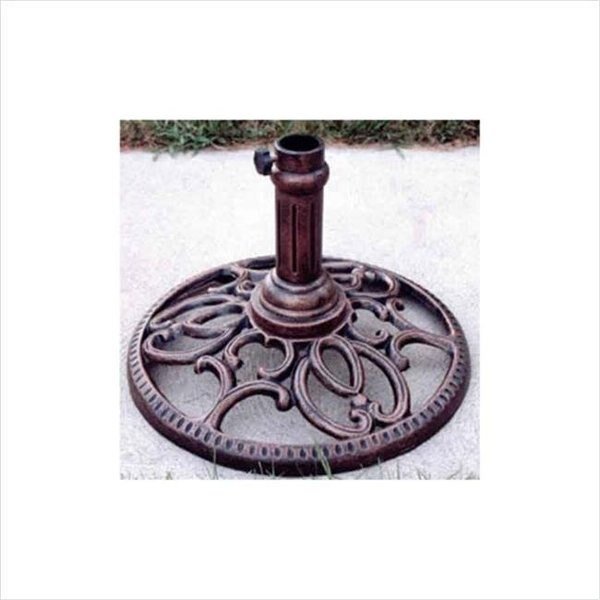 Oakland Living 4101-AB - Round Umbrella Stand - Antique Bronze, Oakland Living Corporation, Mfr#: 4101-AB
